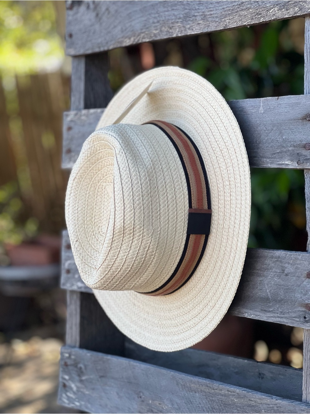San Diego Hat Company Unisex Fedora Sun Hat SPF 50 Paper Straw NWT - Picture 4 of 10